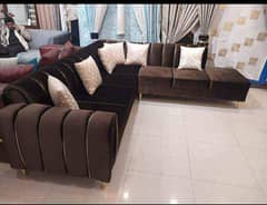 L shaped Sofa per Seat 12000