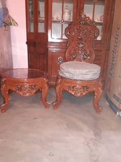 chinioti chair set with table