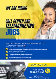 Call Center Respresentative for USA Compaign , Night Shift Job