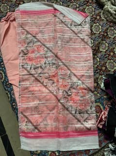 3pcs Stitched Lawn Frok