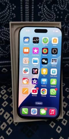 iphone 16 pro 128GB PTA approved just used 10d,  purchase 1 month ago