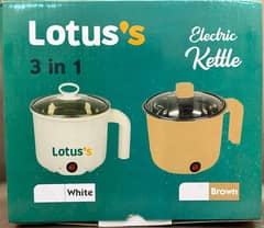 Electric kattle . . egg boiler . . food warmer . . . .