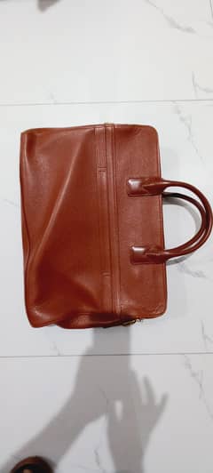 Urgent Sale Office Carrying Jaffer Ji Leather Bag