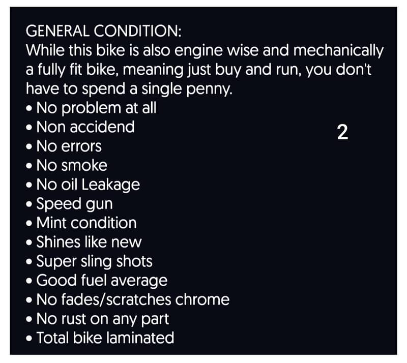 A+++ Honda CG 125 available for sale 3