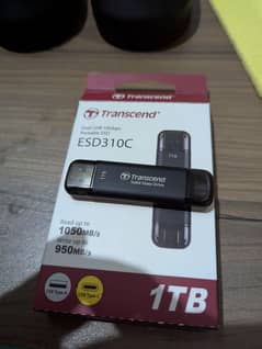 Transcend 1 TB NVME USB