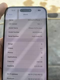 I phone 14pro mix