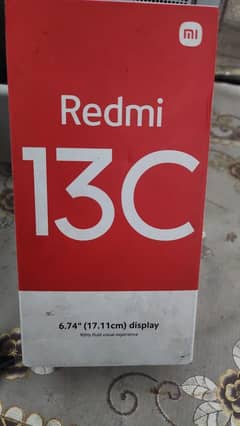 Redmi 13c  all ok box hai charger ni hai condition 10/10