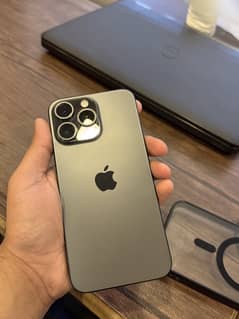 Iphone 15 pro max jv balck 100 health - 14 16