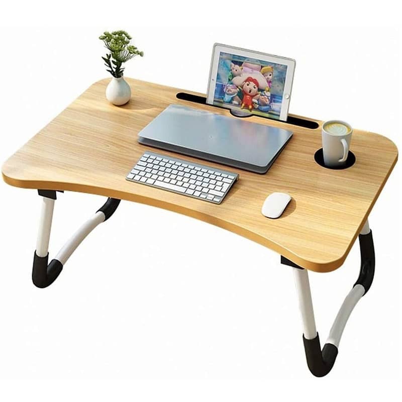 Table for work at office/home with multiple options easy use beige clr 1