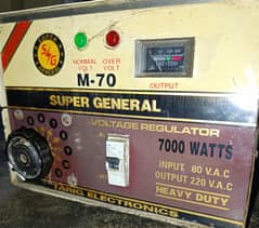 Stablizer Super General Regulator 7000 Whatts