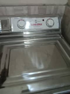 stainless steel body washing machine and drier