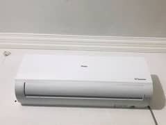 Haier inverter 1.5 ton, 1 year used