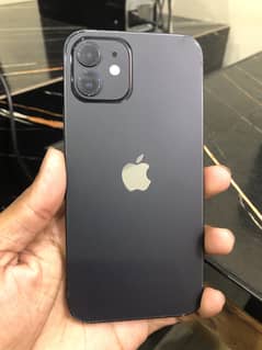 iPhone 12 Non PTA water pack good condition black colour