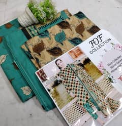 3 PCs lawn suits
