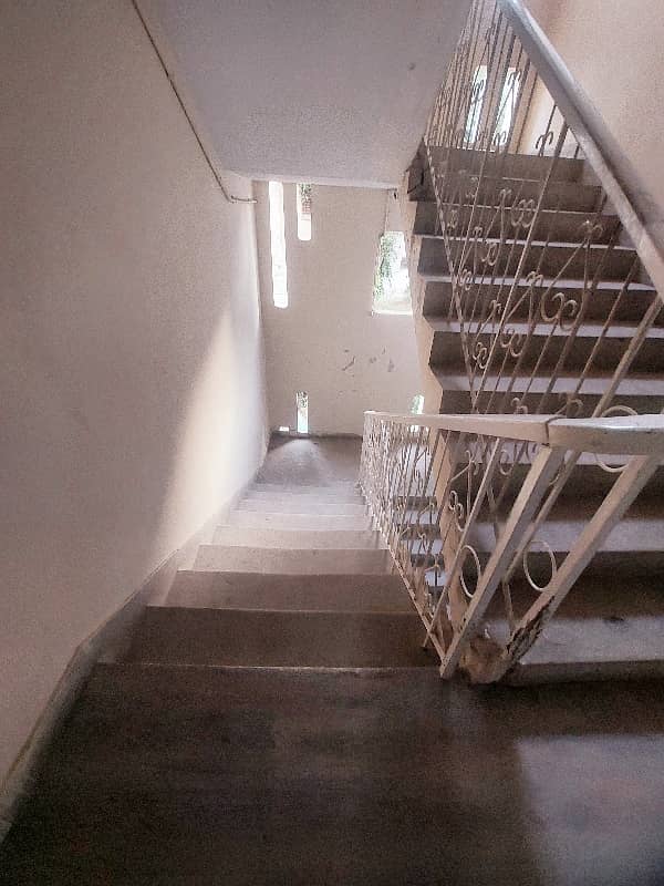 FLAT FOR SALE IN GULSHAN E IQBAL BLOCK 14 WEST OPEN FLAT 1ST FLOOR 10