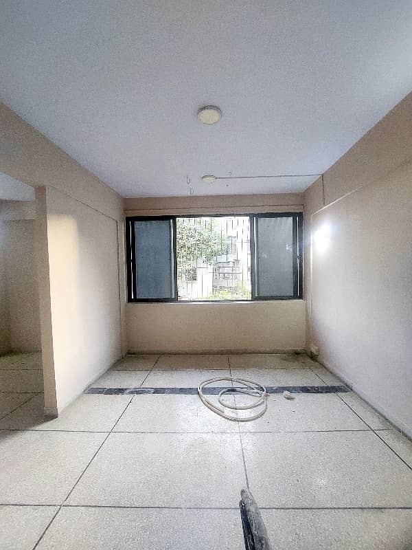FLAT FOR SALE IN GULSHAN E IQBAL BLOCK 14 WEST OPEN FLAT 1ST FLOOR 12