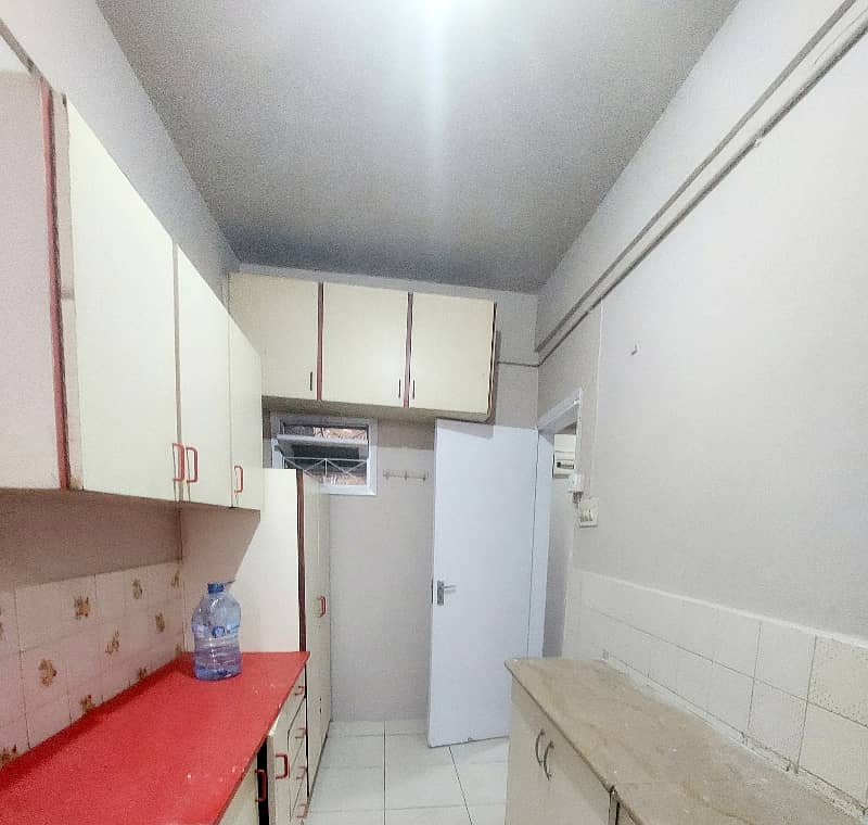 FLAT FOR SALE IN GULSHAN E IQBAL BLOCK 14 WEST OPEN FLAT 1ST FLOOR 13