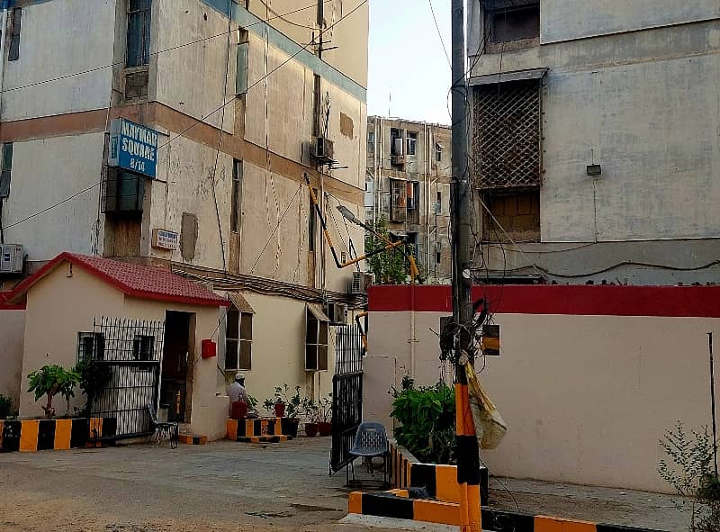FLAT FOR SALE IN GULSHAN E IQBAL BLOCK 14 WEST OPEN FLAT 1ST FLOOR 0
