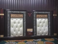 King bed side table 2 mattress Sath milega
