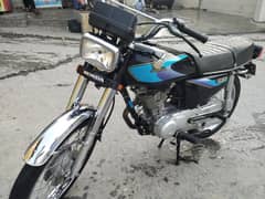 Honda 125, (2023 Model) With 2 Digits Golden Number