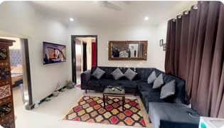 L shaped sofa with table for sale