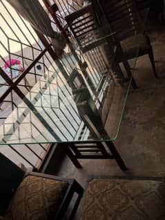 dining table with 6 chair