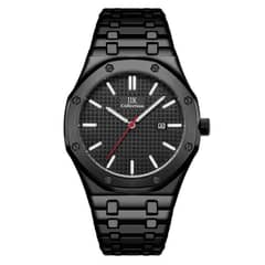 Sleek Black Wristwatch