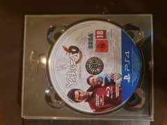 Yakuza 6 the song of life PS4 hardcover edition with artworks and disc
