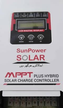 Mppt plus. hybrid solar charger controller