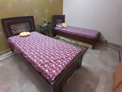 2 Single Beds with mattress