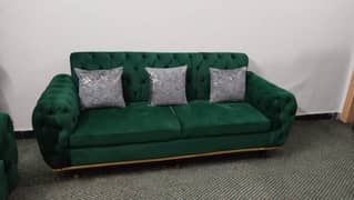havy Wood Sofa Set