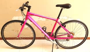 Bridgestone  24 Speed  Shimano Altus  Pink  Japanese - Hybrid Bike