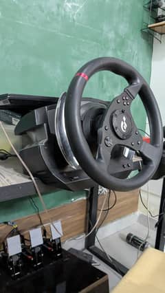 Thrustmaster t500 rs SIM racing wheel with custom pedals