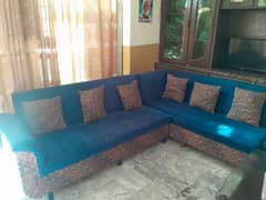L shaped sofa set