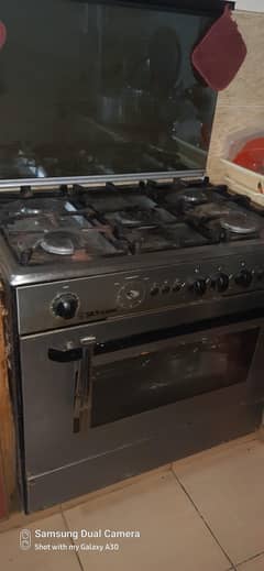 full size stove top with oven