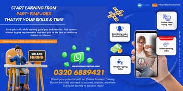 Data Entry Job / Job for Males, Females, Students, Assignment Job
