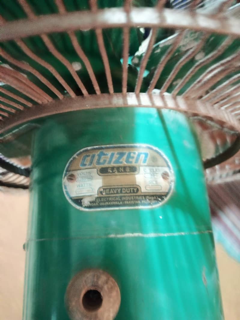Citizen 22" Pedestal Fan Genuine Condition 2