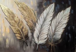 High Quality Acrylic and texture Paintings, customization available