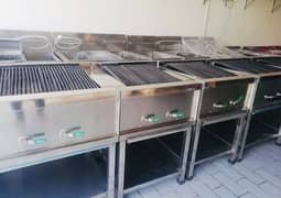 Charcoal Grill Fryer Pizza Oven Hot Plate Burner Hot Case Restaurant