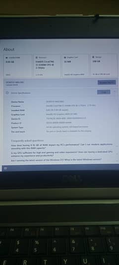 DELL Laptop For Sale