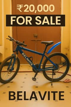 Brand New Cycle . colour Blue + black  Double Gare .