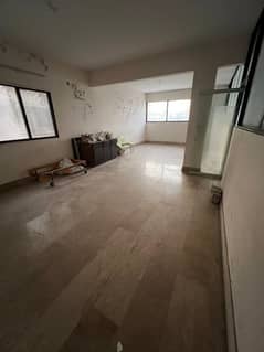 Main 200 ft road COMMERCIAL upper portion AVAILABLE FOR RENT GULSHAN-E-IQBAL BLOCK 5
