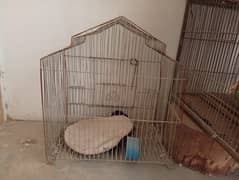 3rectangular cage,grey parrot cage, single cage free matki