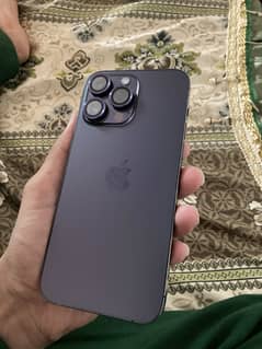 Iphone 14 pro max non pta 128gb Water pack whatsap num 03474400694