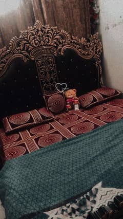 A new bed set Side tables