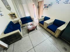 7 seater elegant sofa set for sale 3+2+1+1  all okay. .