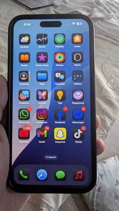 15 pro Max non pta 256 gb box and original cable