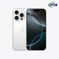 iPhone 16pro max 256gb white colour box pack
