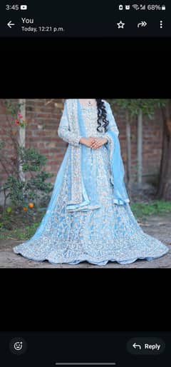 beautiful bridal maxi for sale