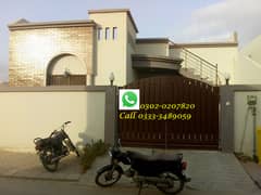 240 yard 3 bed DD Furnished west open villa for Sale, Saima Arabain Villas